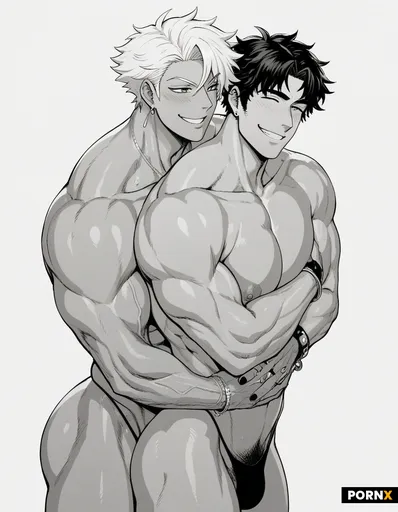 Anime transgender LGBTQ individual with god hormones body