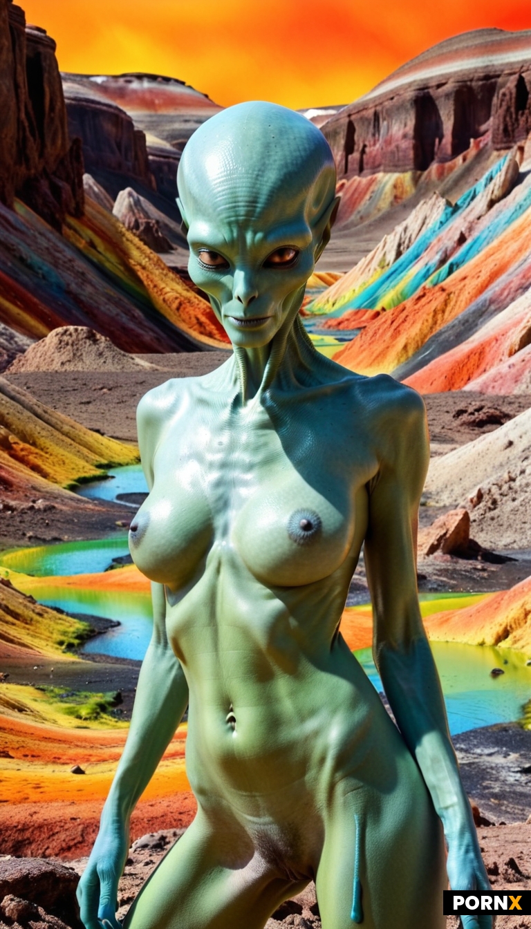 topless alien