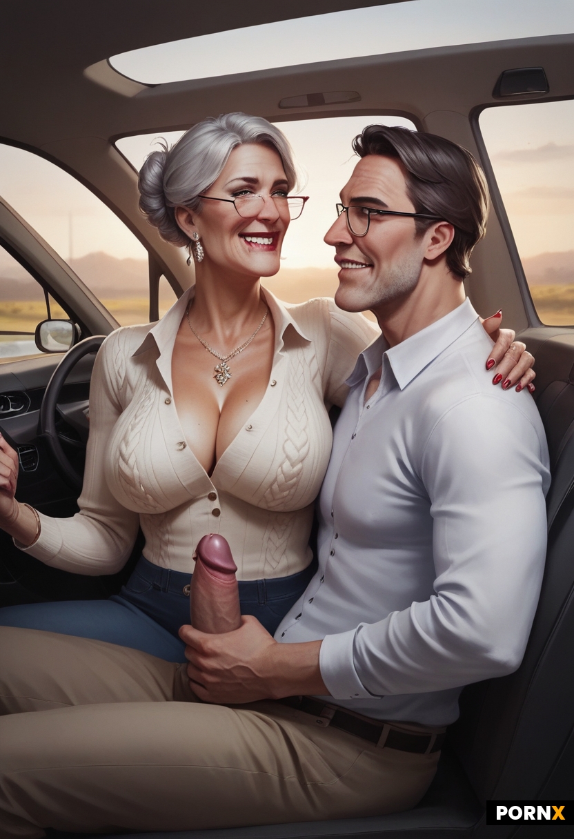Thick busty elderly woman