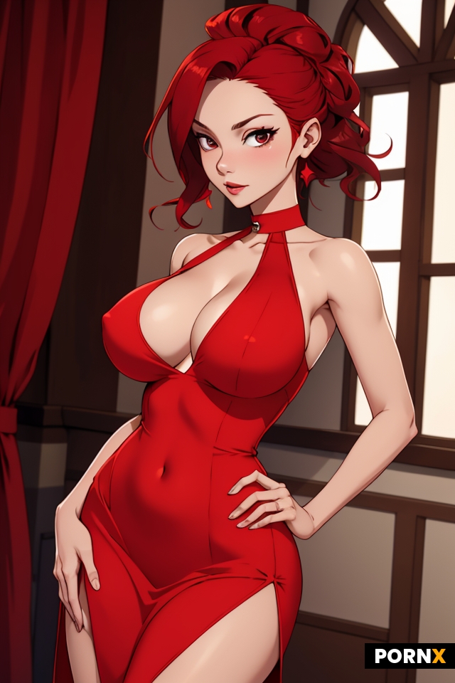 Red dress