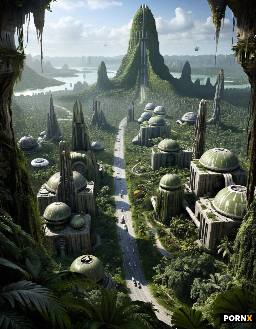 city ​​from Star Wars