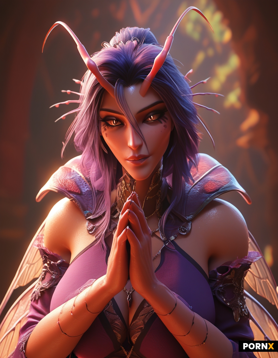 Praying Mantis Woman