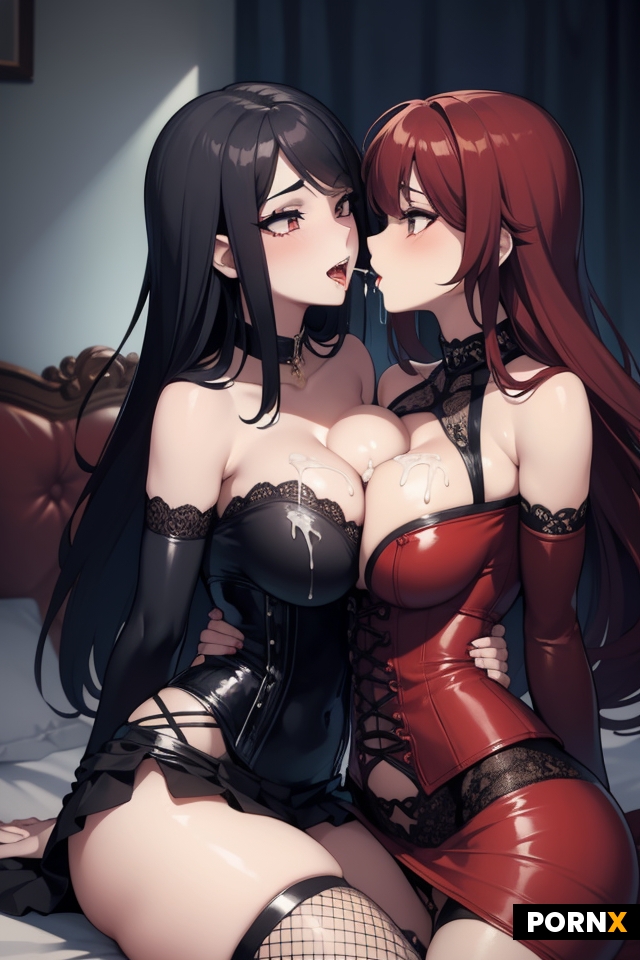 Two extremely beautiful women