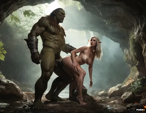 A couple having sex from behind