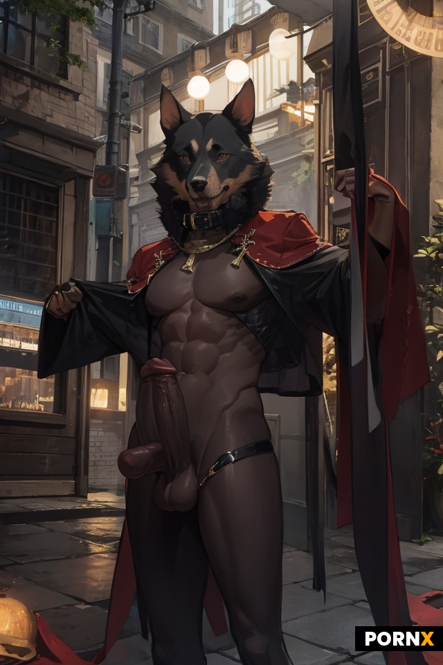 dog with huge penis