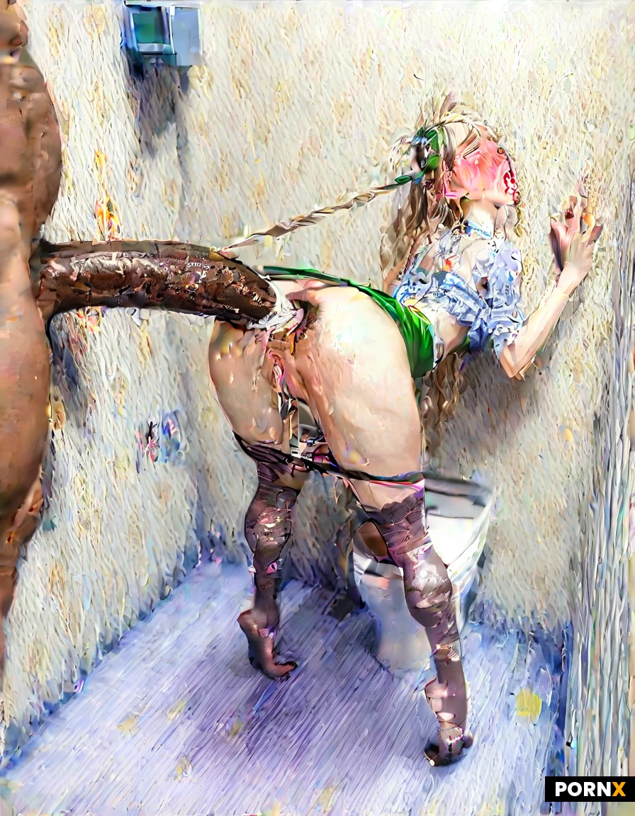 (Finnish beautiful feminine model:1.3),red lipstic, messy makeup, long hair, blonde hair,stockings,tiny natural breasts,panties pulled down,pencil skirt,(on tiptoes:1.1) ,(huge cock:1.3),(hardcore anal:1.2), (clenched asshole:1.4),(blushing shy:1.4), (orgasm face:1.3), (sweaty and wet skin:1.4), wet blouse, blouse ripped open, (tits exposed:1.4), ass up face down, arched back, (anal creampie overflow:1.2), very long legs, skinny woman,thigh gap, hair pulled back consensually pressed against the wall, interracial.
interracial, (massive size difference between man and woman:1.9), public toilet, hair in the toilet.
Looking at me.
Making eye contact.
Blue eyes.