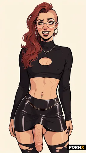 One futa bimbo girlfriend