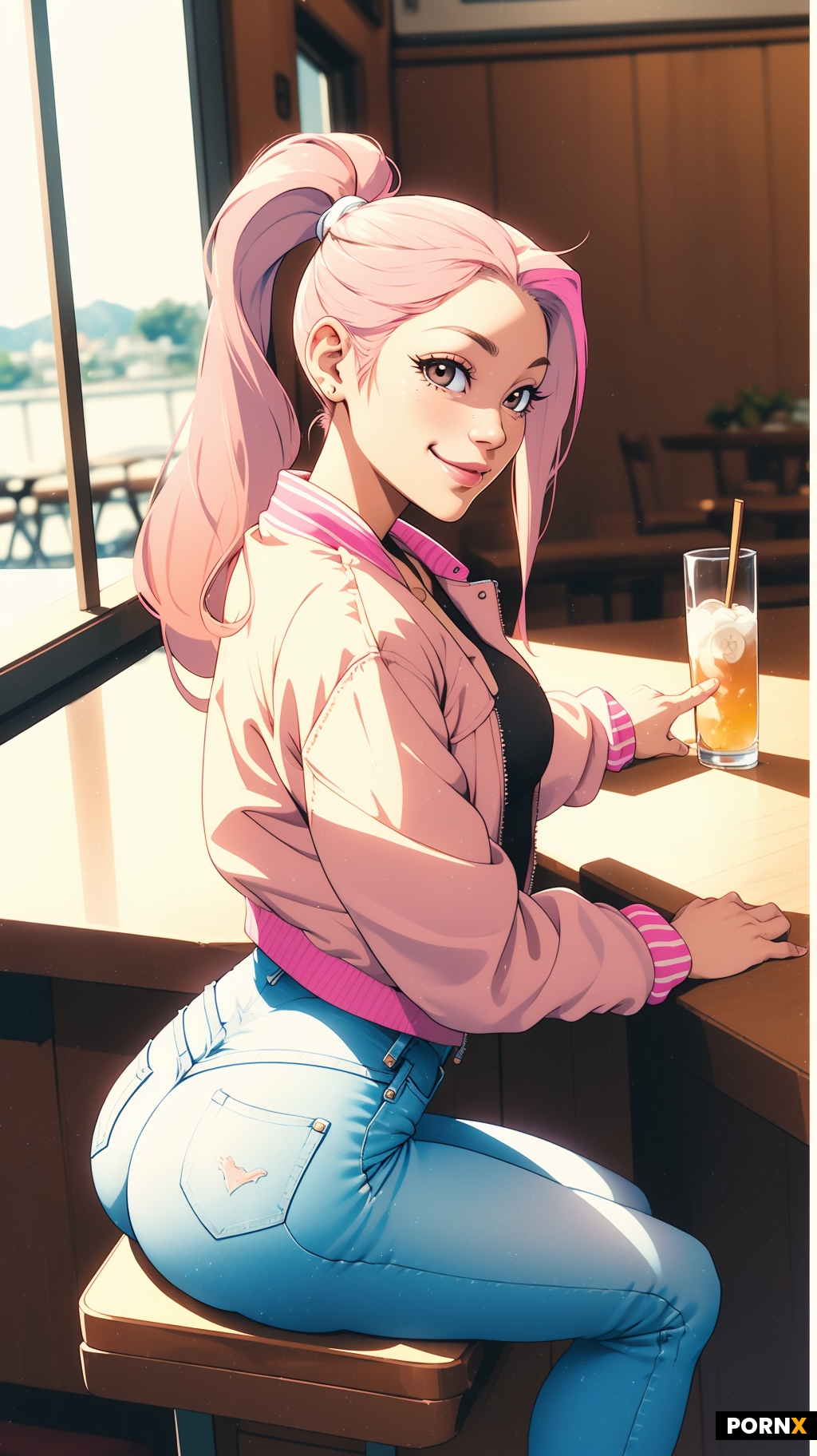 One