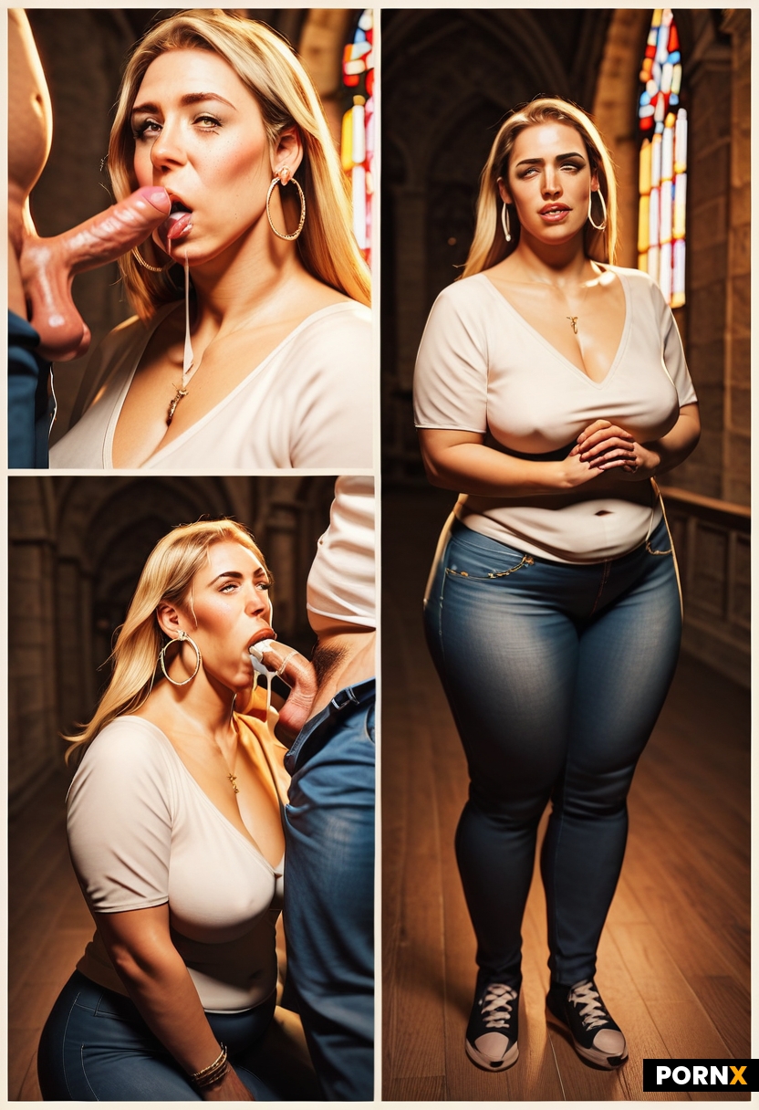 Blonde woman