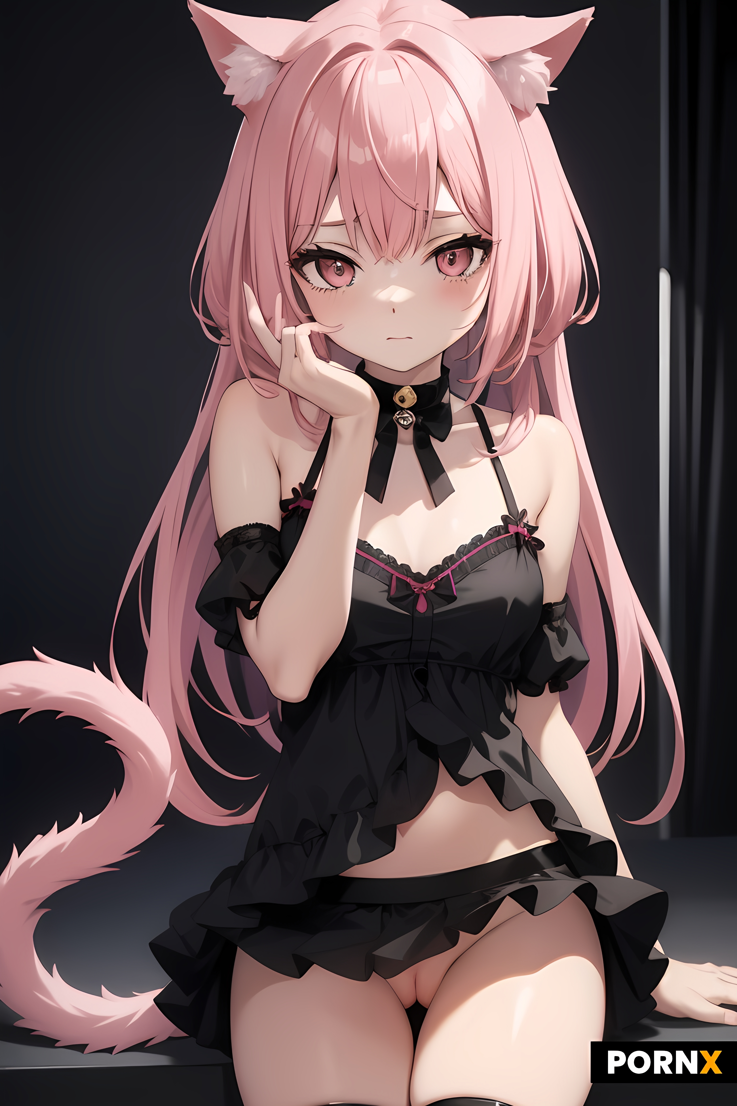 Pink hair