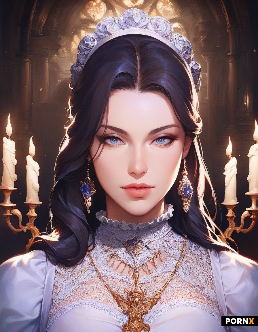 Pretty pale-skinned woman