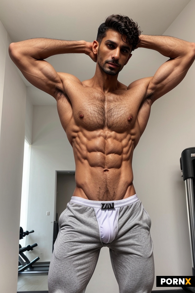 arab man have a  big hard cock