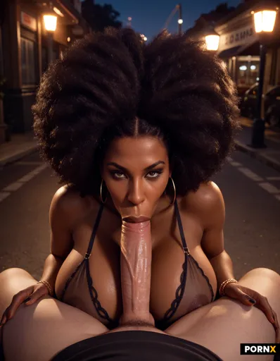 beautiful curvy black woman