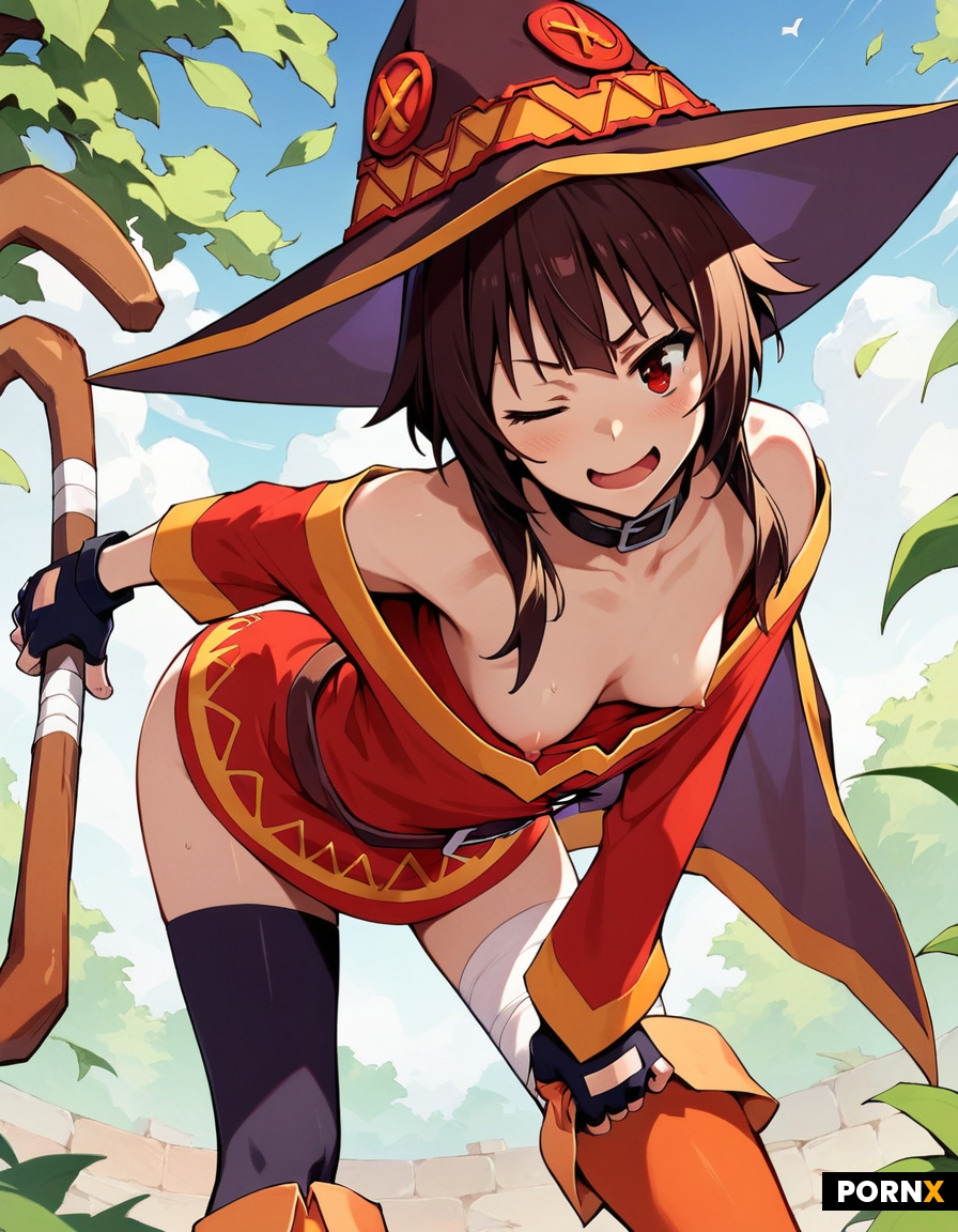 Megumin the wizard