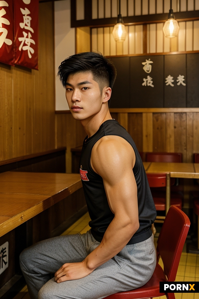 sporty male