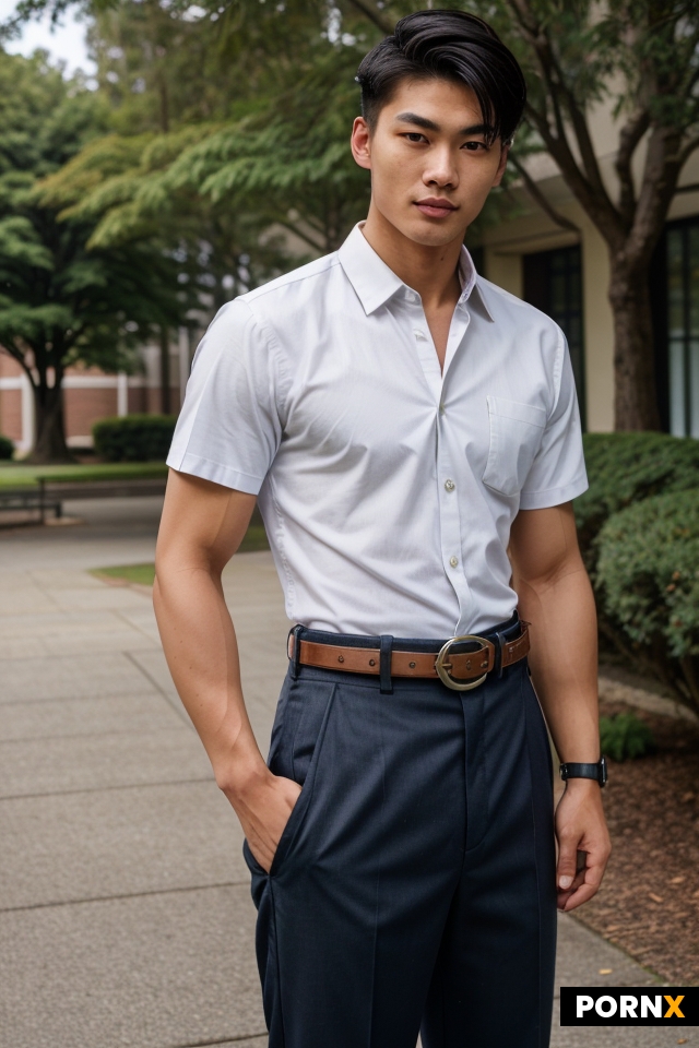sporty male