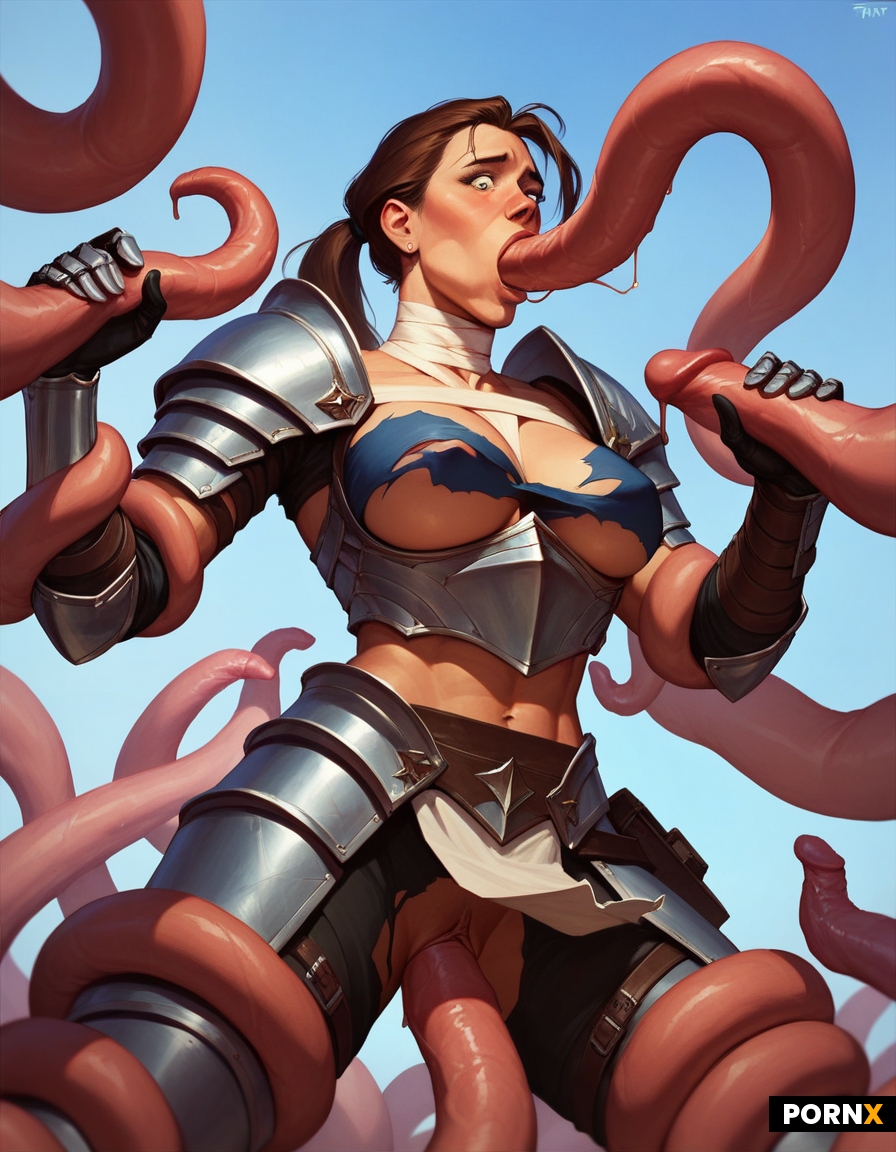Wrapped in tentacles