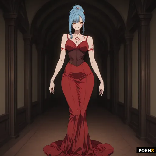 Original anime character design: a 20-year-old Japanese woman with fair skin