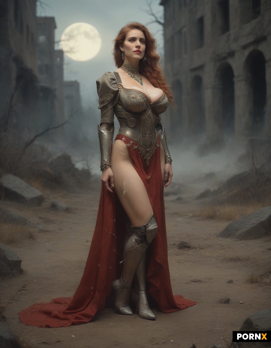 retrofuturistic post-apocalyptic robotic Android sexbot full body bukkake