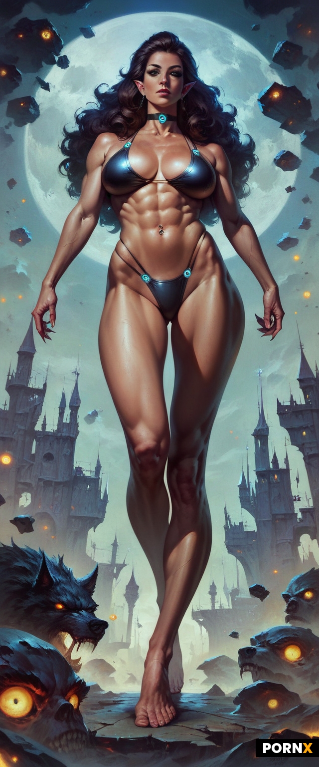 futuristic scifi fantasy lycan werewolf