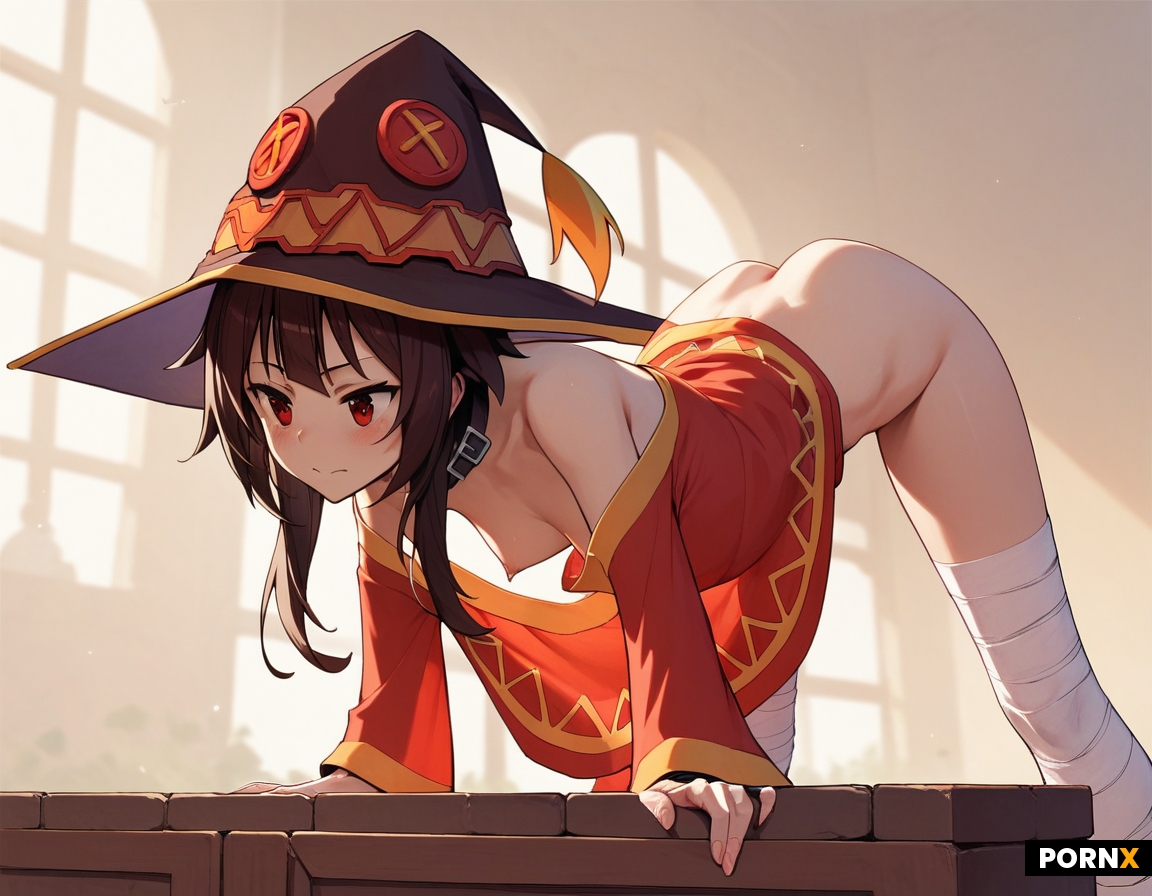Megumin the wizard
