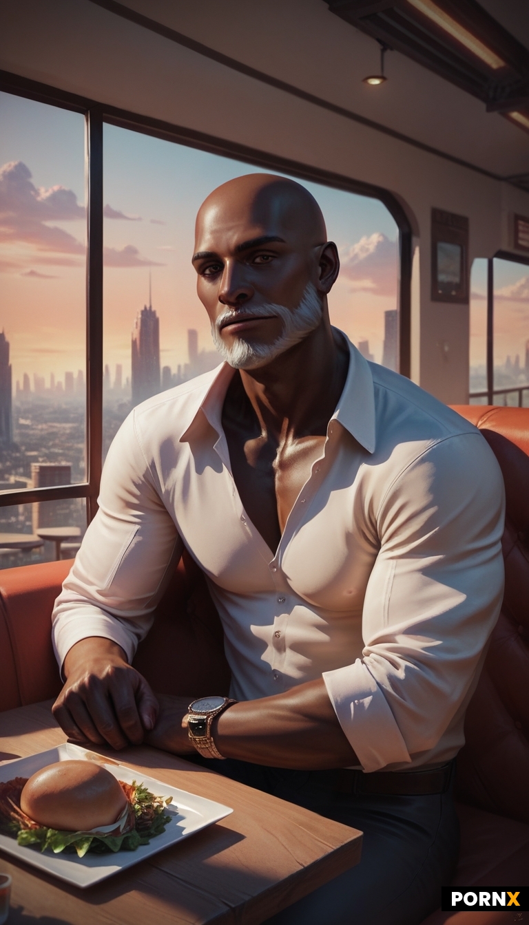 african man