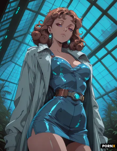 woman solarpunk
