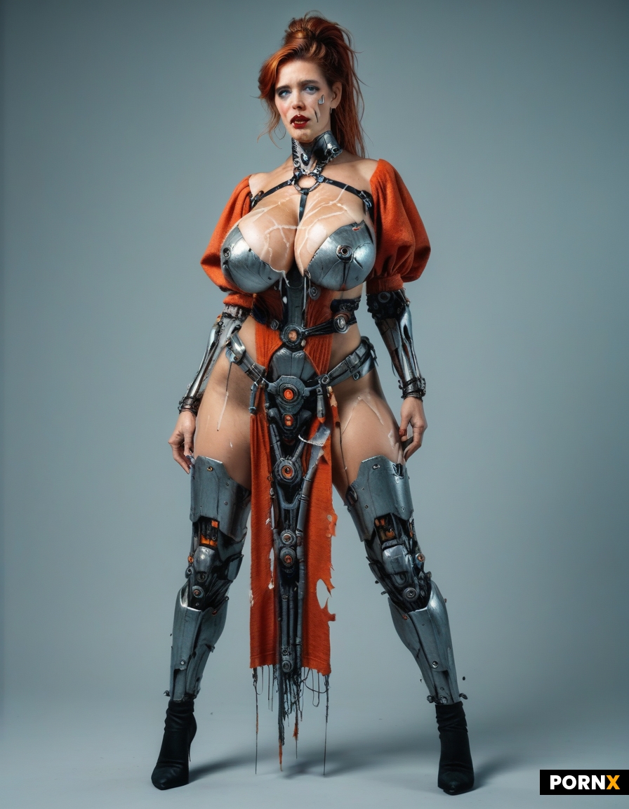 retrofuturistic apocalyptic busty anime robot Android mech cybernetic sexbot bukkake rave