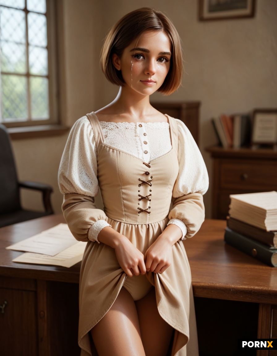 One woman