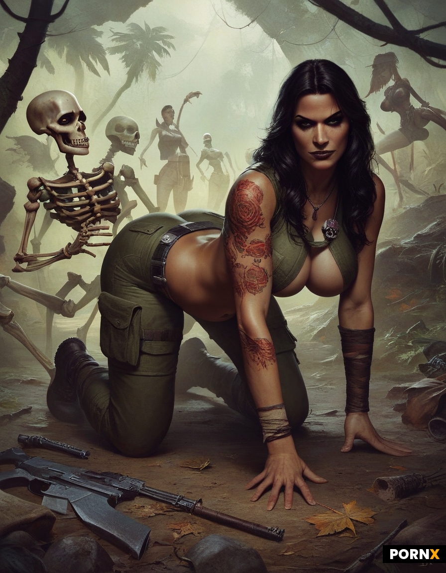 Zombie Woman bad man fuck her from behind