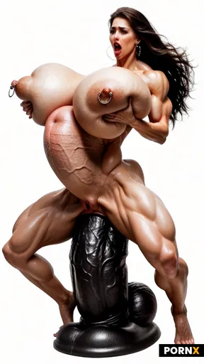 one person only masturbating intensely