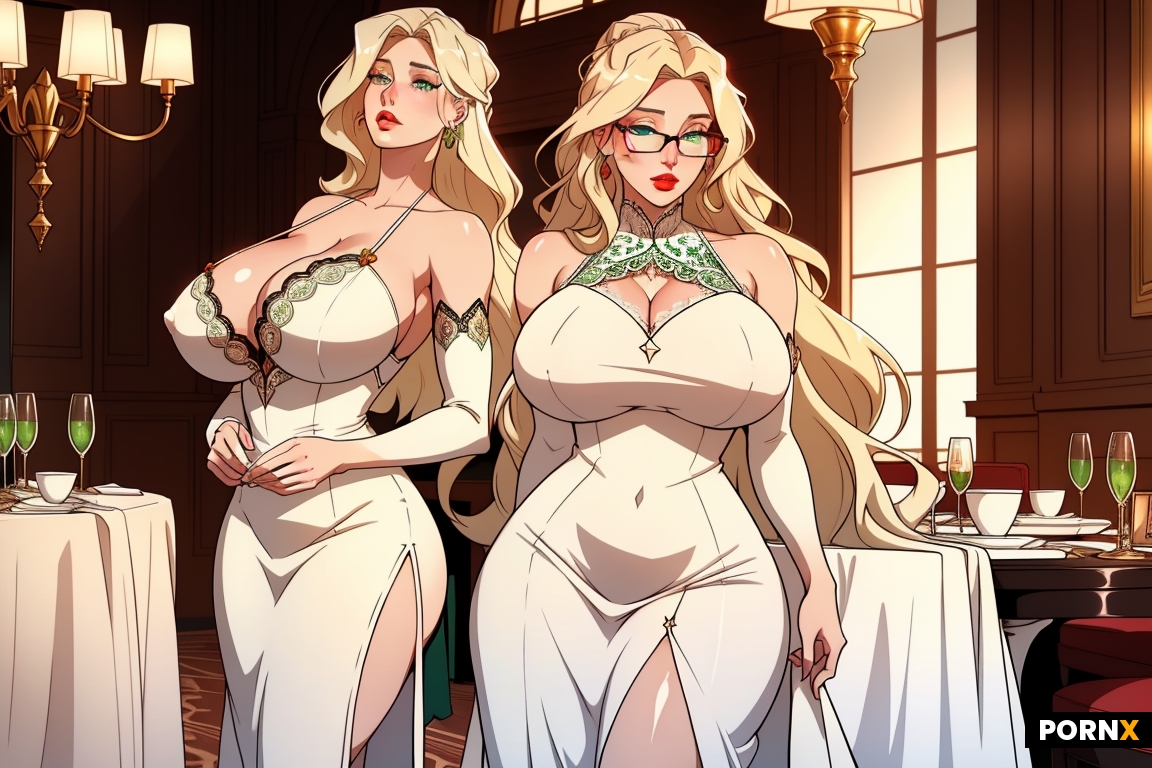 A gorgeous Woman dressed as a luxury restaurant client