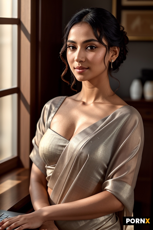 ​A high-resolution cinematic portrait of a beautiful woman inspired by 1000032539