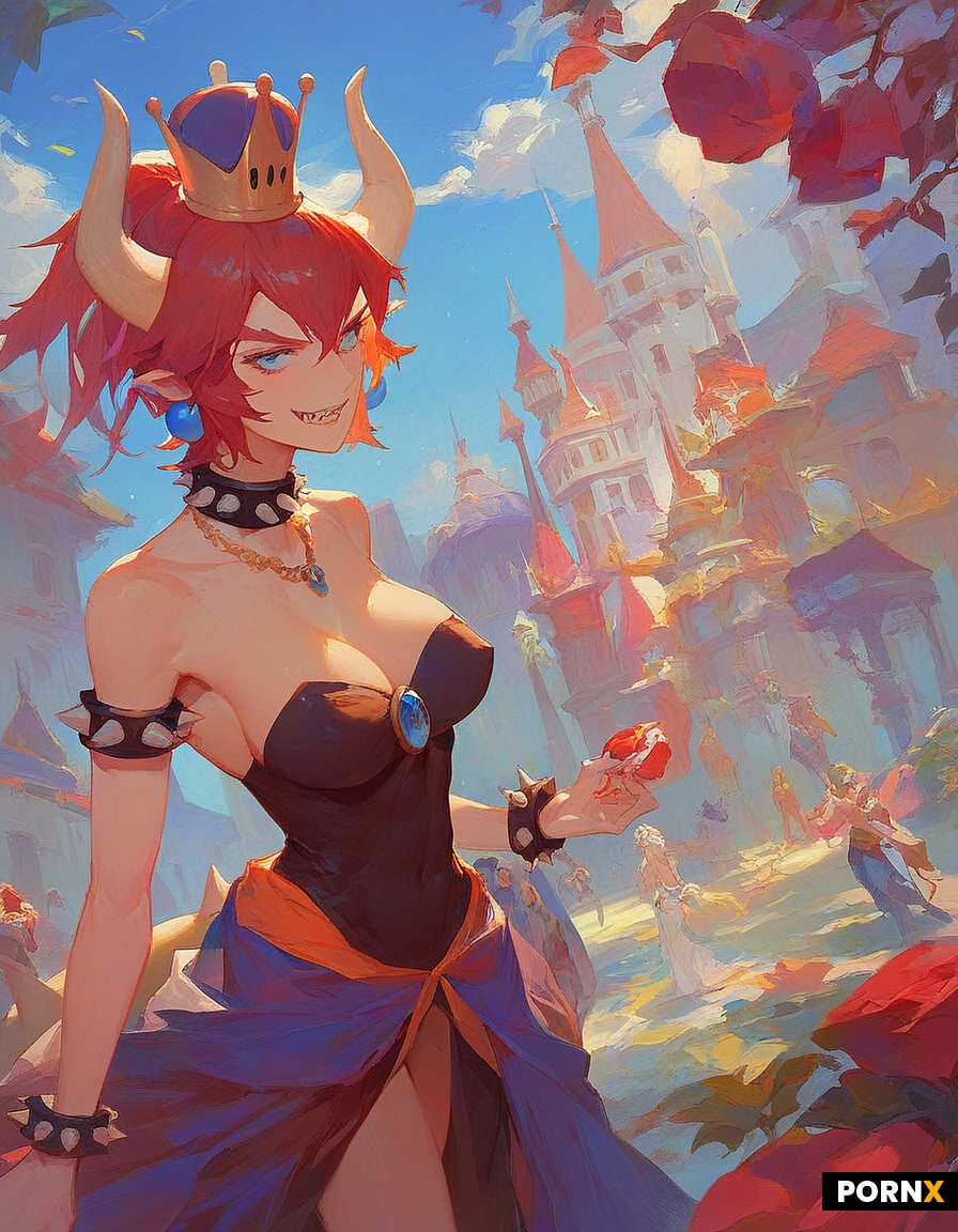 Bowsette nue