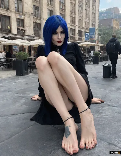 One woman