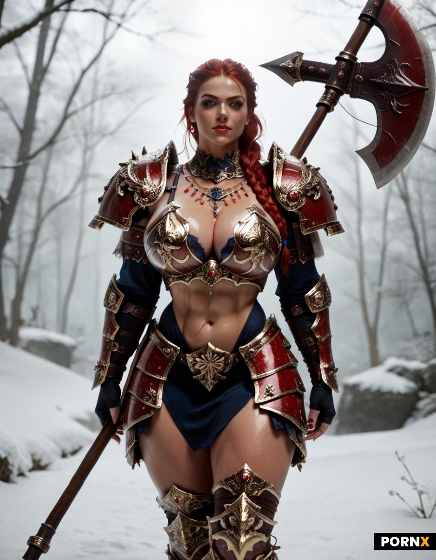 sexy female viking shieldmaiden