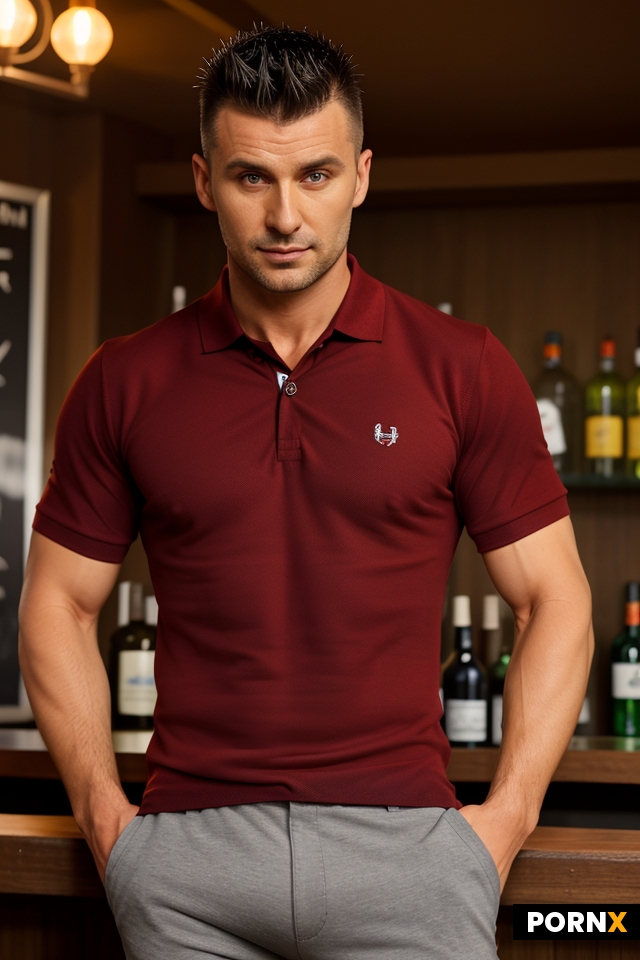 Hot sporty Male