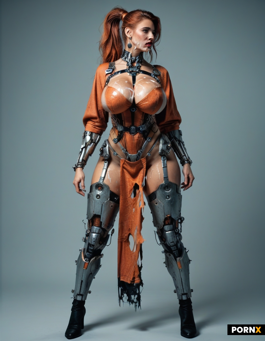 retrofuturistic apocalyptic busty anime robot Android mech cybernetic sexbot bukkake rave