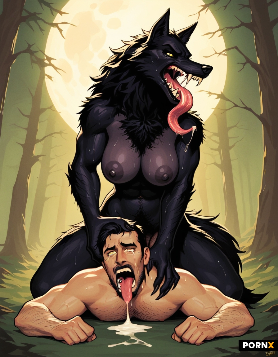 BLACK FEMALE WEREWOLF