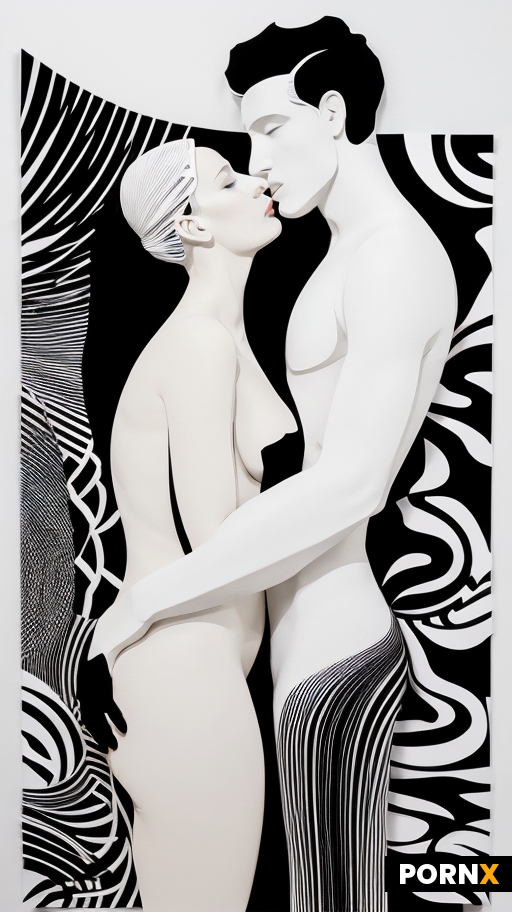 A layered paper-cut artwork