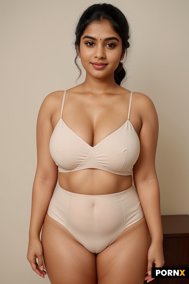 She appears to have a round or oval face shape