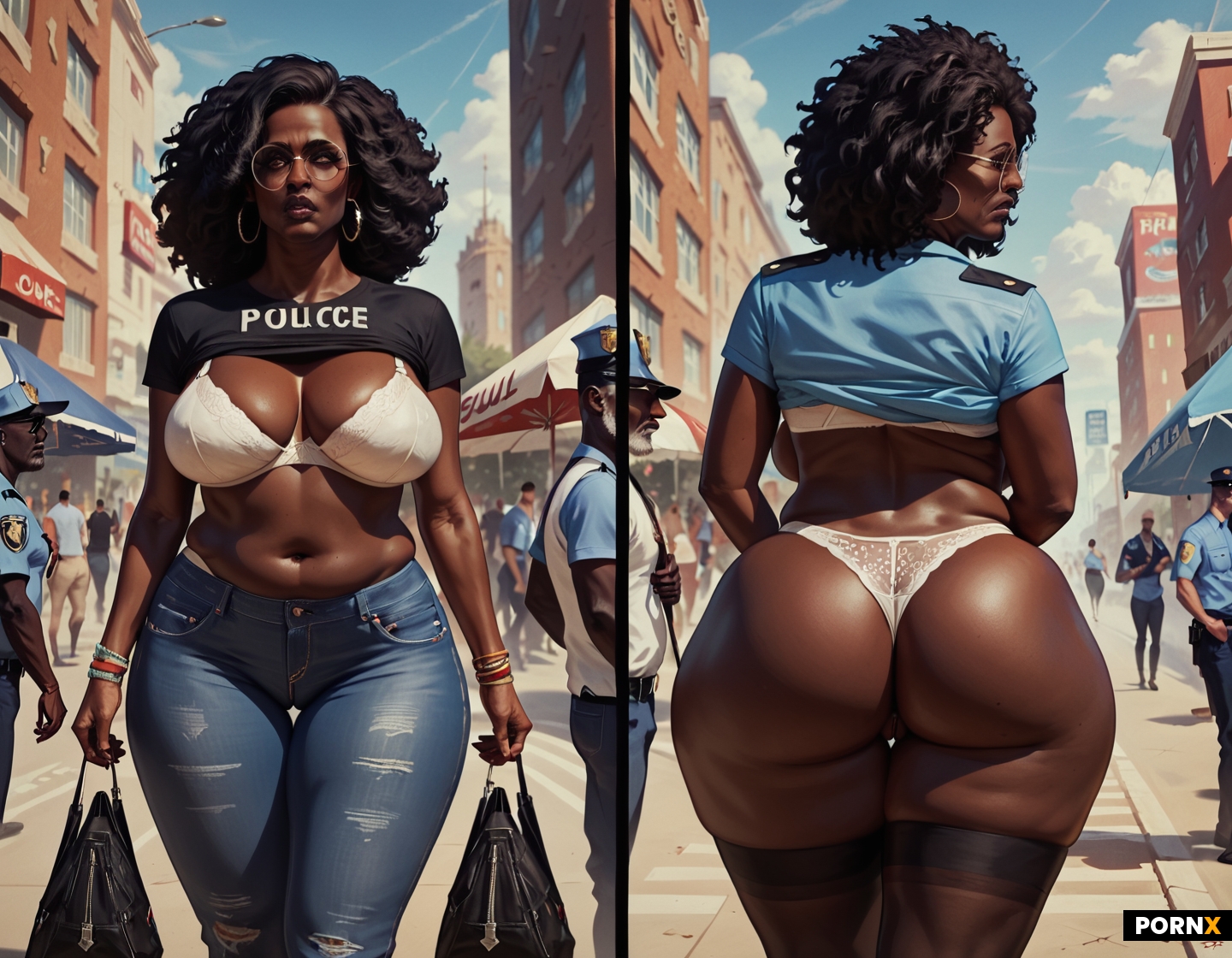 black skin