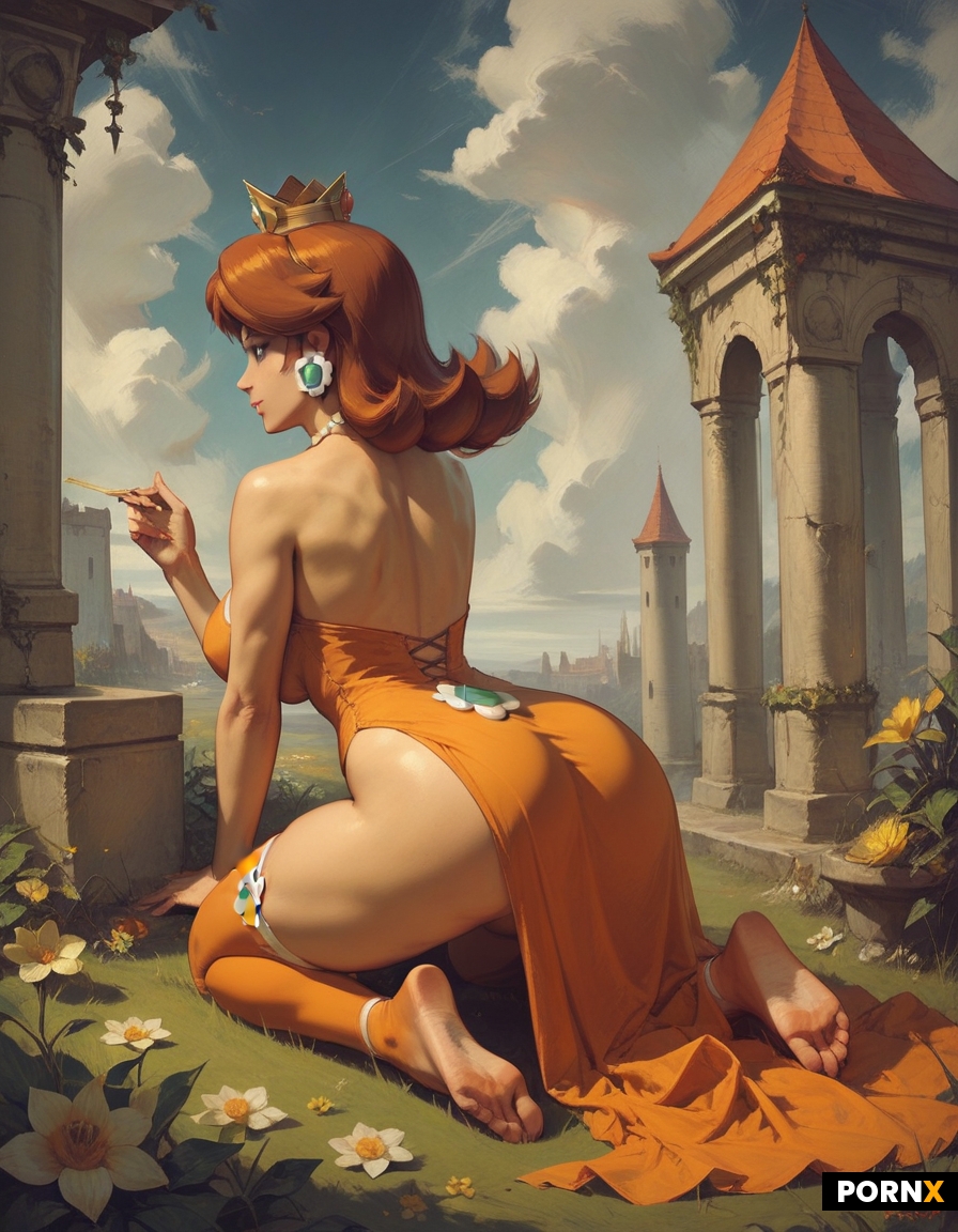 Princess Daisy nude