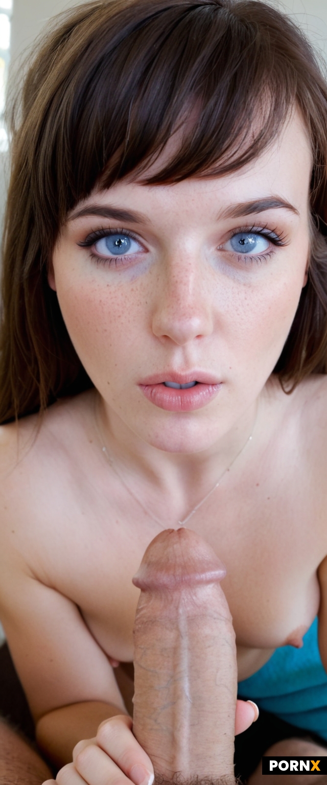 Handjob thin flaccid penis