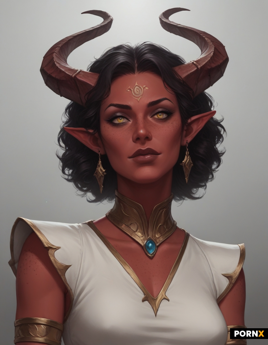 horned alien woman