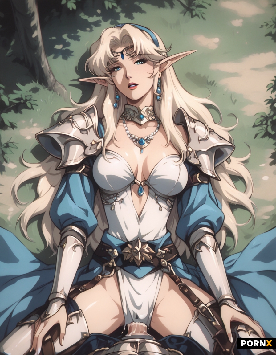 Noble elf woman 20s
