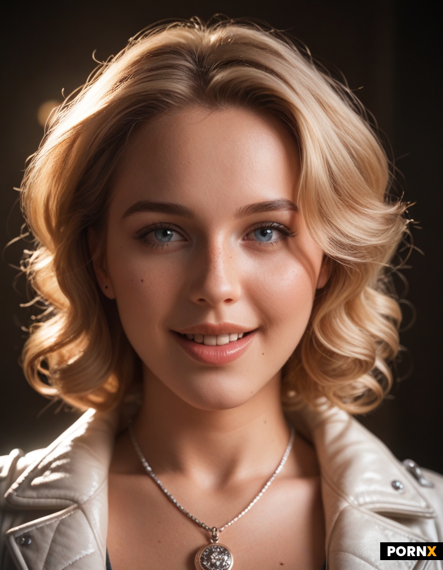 Hyperrealistic close-up portrait of a woman