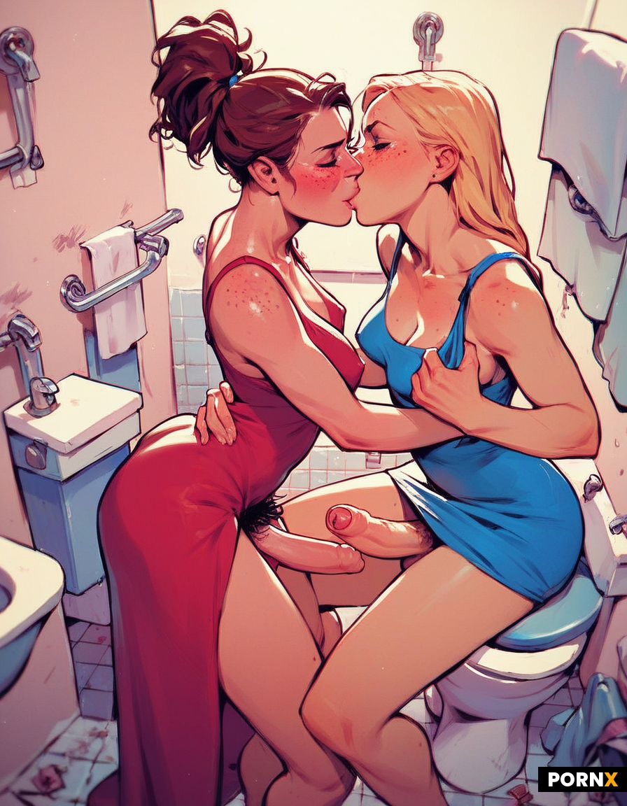 futa kissing futa in secret