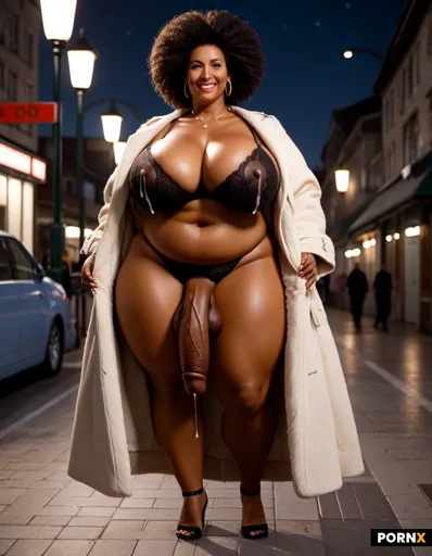 beautiful curvy black woman