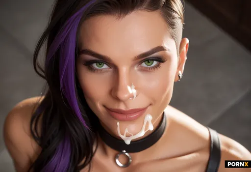 close up face portrait